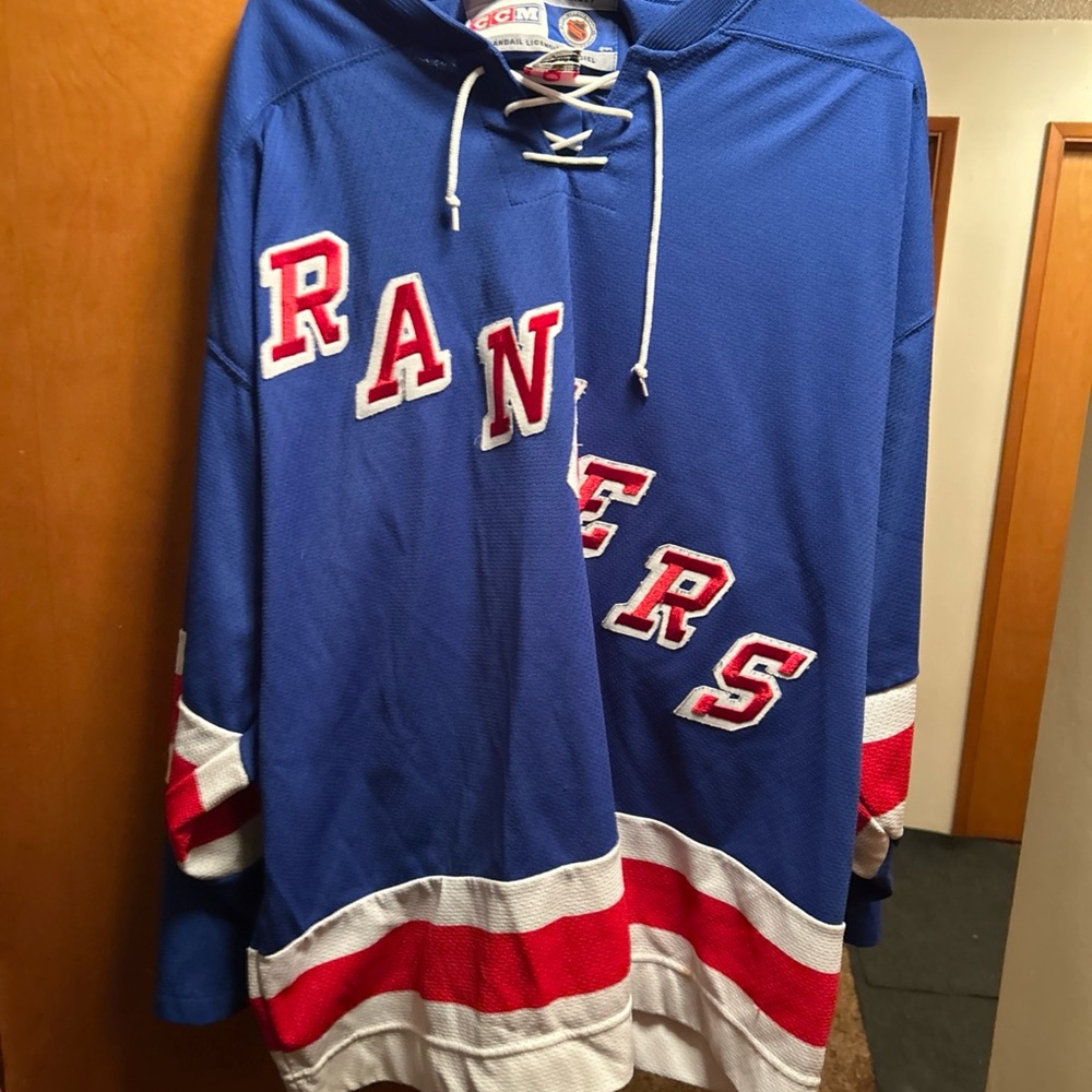 Blue Rangers Hockey Jersey